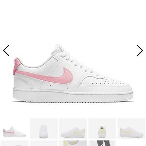 Nike court vision low sneakers size 8 womens